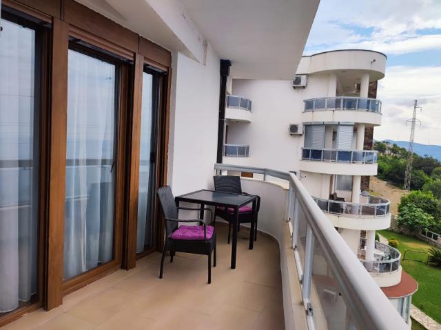 Apartment in Dobra Voda in a gated complex with a swimming pool