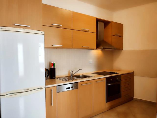 Apartment in Dobra Voda in a gated complex with a swimming pool