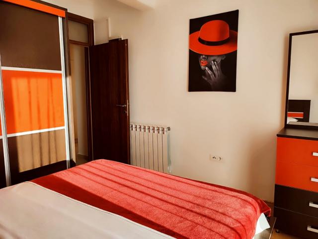Apartment in Dobra Voda in a gated complex with a swimming pool