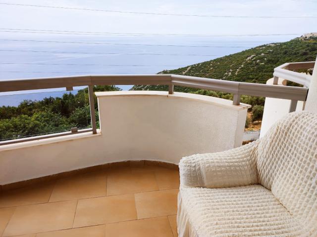 Apartment in Dobra Voda in a gated complex with a swimming pool