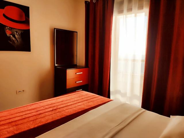 Apartment in Dobra Voda in a gated complex with a swimming pool