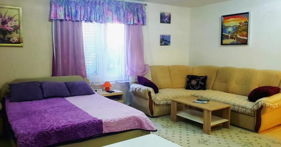 Operating mini-hotel for 4 apartments with a swimming pool, sauna, parking for 6 cars