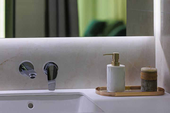 Premium apartment in a residential complex with a swimming pool located in Becici, a suburb of Budva