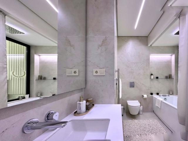 Premium apartment in a residential complex with a swimming pool located in Becici, a suburb of Budva