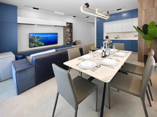 Premium apartment in a residential complex with a swimming pool located in Becici, a suburb of Budva