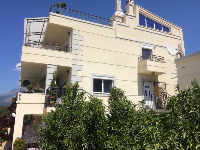 Villa with landscape design in Utekha