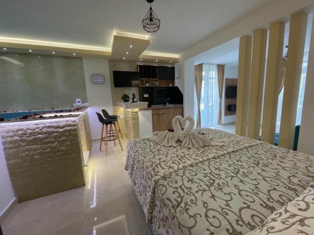 Unique apartment with an indoor pool in the center of Sutomore near the sea