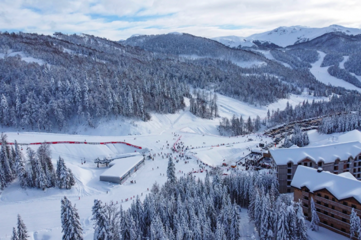 Ready-made one-bedroom apartment in a new residential complex in Kolasin. 