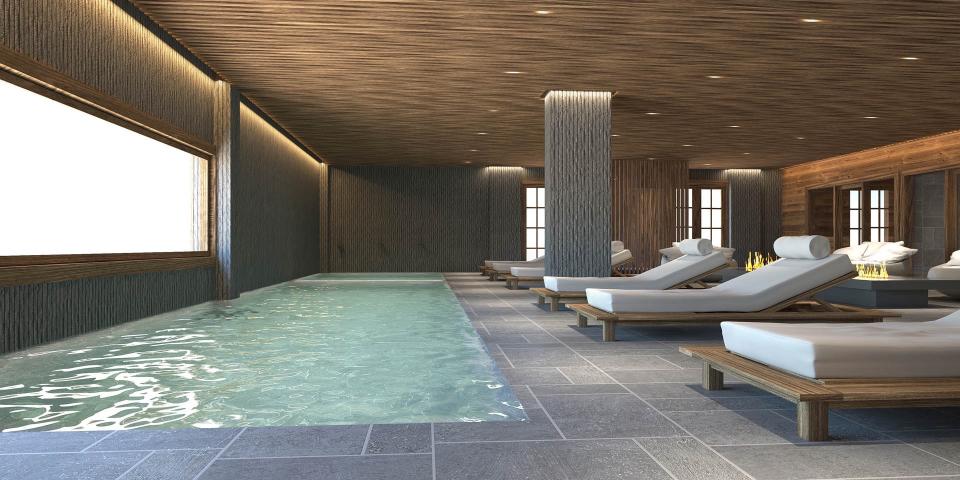Ready-made one-bedroom apartment in a new residential complex in Kolasin. 