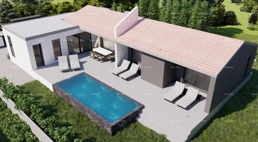 Haus Verkauf eines modernen Bungalows, 2 km vom Strand entfernt, in der Nähe von Duga Uvala!