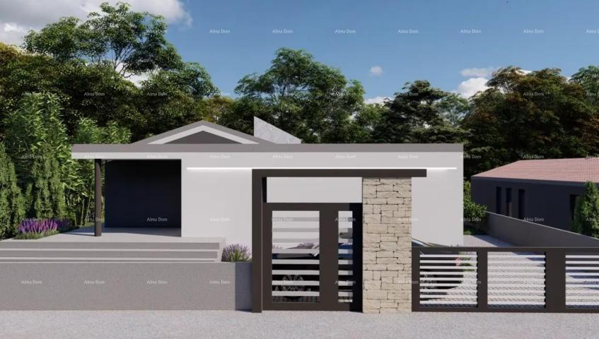 Haus Verkauf eines modernen Bungalows, 2 km vom Strand entfernt, in der Nähe von Duga Uvala!