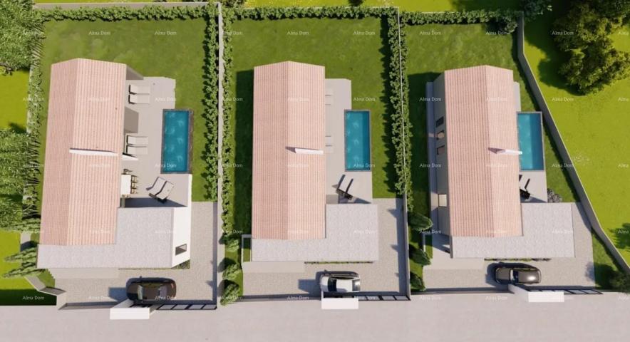 Haus Verkauf eines modernen Bungalows, 2 km vom Strand entfernt, in der Nähe von Duga Uvala!