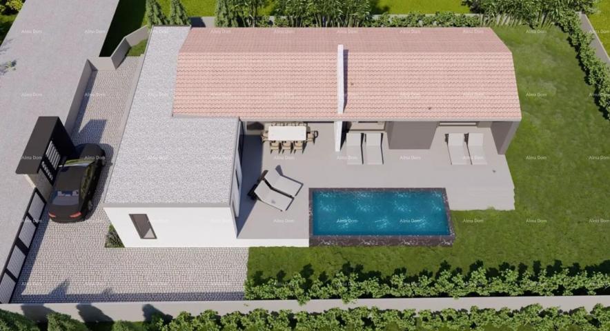 Haus Verkauf eines modernen Bungalows, 2 km vom Strand entfernt, in der Nähe von Duga Uvala!