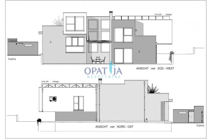 Zadar - Elegantna kuća sa stilom - vrt - terasa - na mirnoj lokaciji
