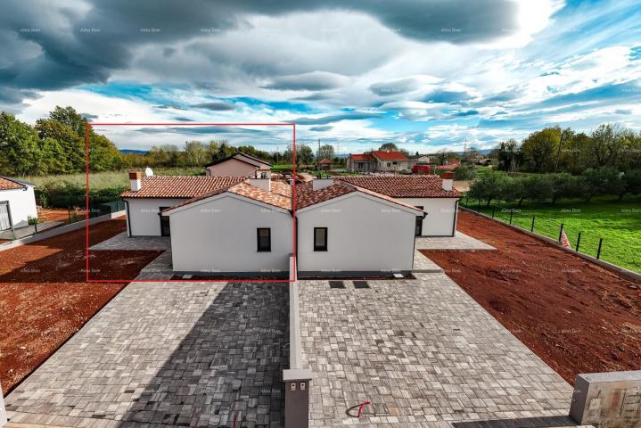 Kuća BARBAN, KOŽLJANI - Novogradnja / Dupleks, lijevi dio. Ekolloško mjesto