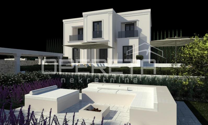 Pašman - građevinsko zemljište 1157 m², prvi red do mora
