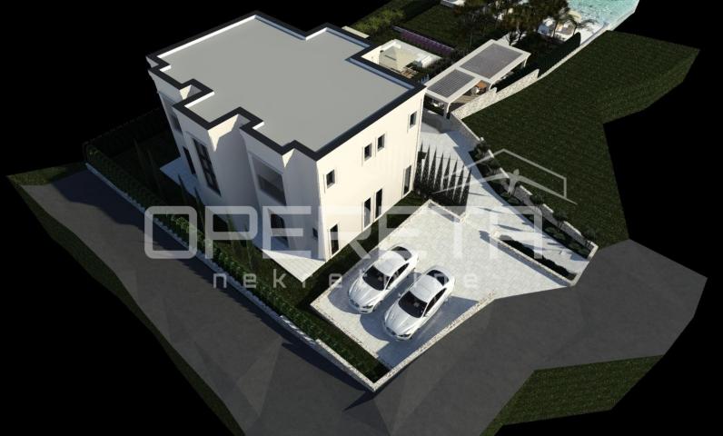 Pašman - građevinsko zemljište 1157 m², prvi red do mora