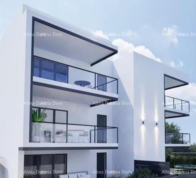 Wohnung Zu verkaufen – moderne, neue Wohnungen in Peroj mit Meerblick und 2 Parkplätzen.
