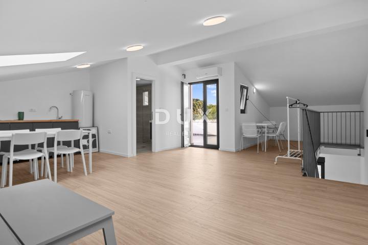 ISTRA, POREČ - Višeetažni stan s okućnicom