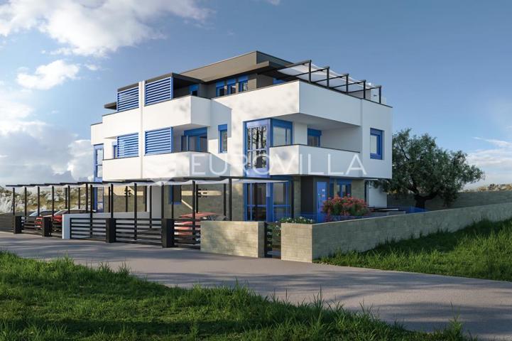 Pag, Proboj Košljun, građevinsko zemljište s građevinskom dozvolom 200 m od mora