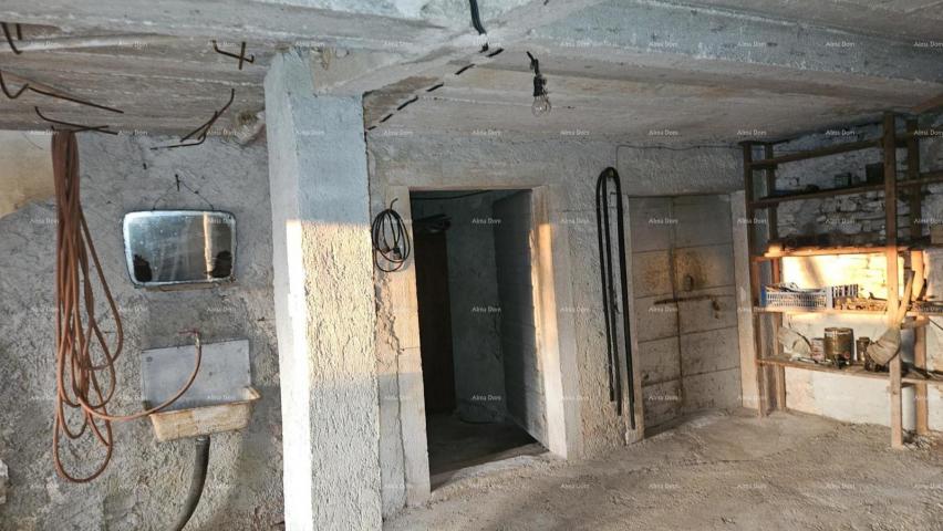 Kuća ŽMINJ (okolice) - odlična kamena kuća s dvorištem