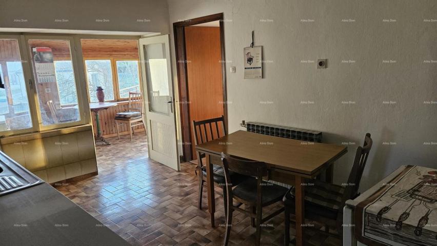Kuća ŽMINJ (okolice) - odlična kamena kuća s dvorištem