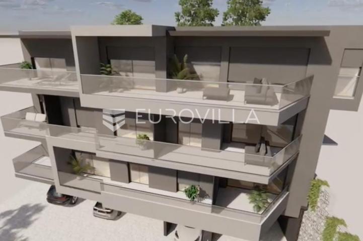 Omiška rivijera, dvosoban stan u modernoj novogradnji u blizini mora