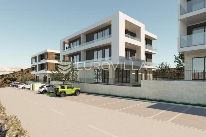 Zadar, Vinjerac, dvosoban stan A3, pogled na more, 1. kat