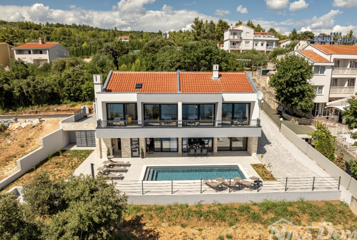 Luksuzna villa u 1. redu do mora – Posedarje, Zadar