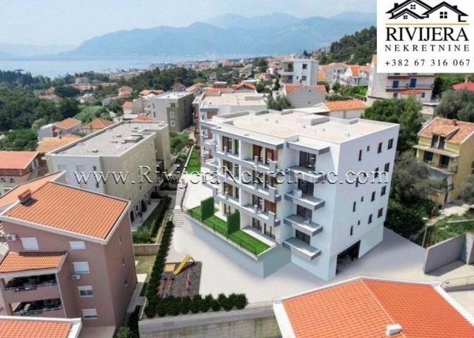Na prodaju dvosoban stan novogradnja u naselju Kava u Tivtu