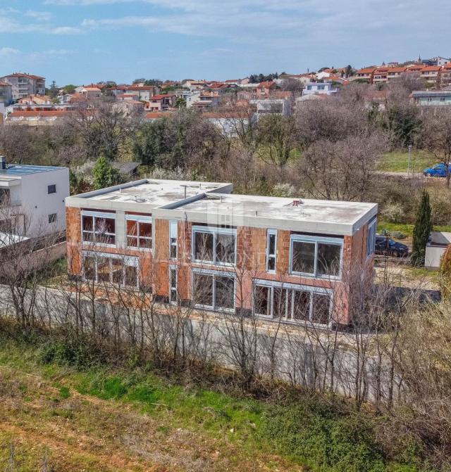 Ližnjan, kuća s bazenom i pogledom na more