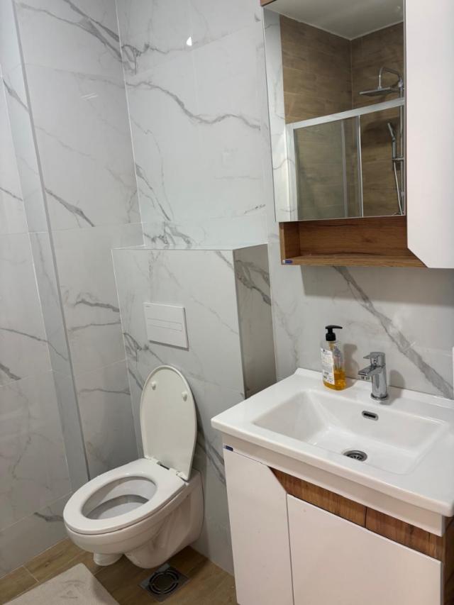 A studio apartment in a new building in Bar, behind the market, is for sale. 