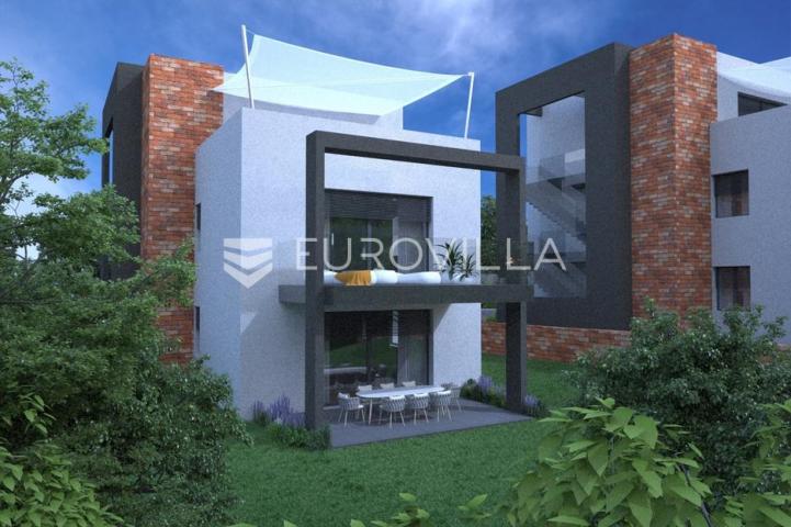 Zagreb, Maksimir, NOVOGRADNJA, moderan četverosoban stan 145,41 m² s vrtom
