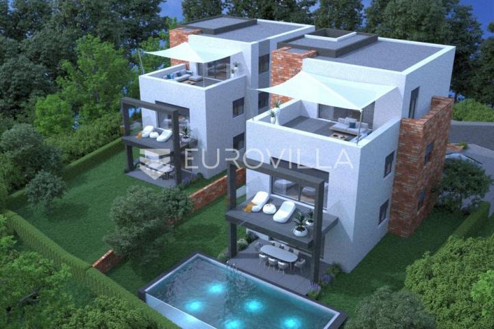 Zagreb, Maksimir, NOVOGRADNJA, moderan četverosoban stan 145,41 m² s vrtom