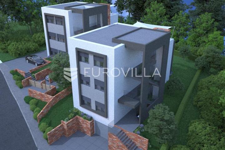 Zagreb, Maksimir, NOVOGRADNJA, moderan četverosoban stan 145,41 m² s vrtom