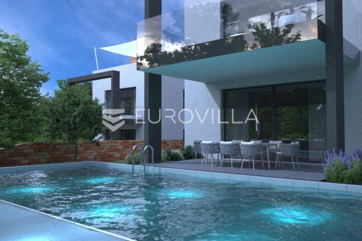 Zagreb, Maksimir, NOVOGRADNJA, moderan četverosoban stan 145,41 m² s vrtom