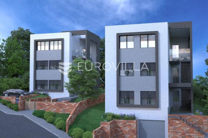 Zagreb, Maksimir, NOVOGRADNJA, moderan četverosoban stan 145,41 m² s vrtom