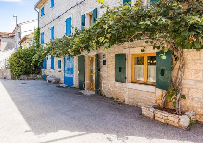Istra, Kanfanar - Kamene kuće sa bazenom