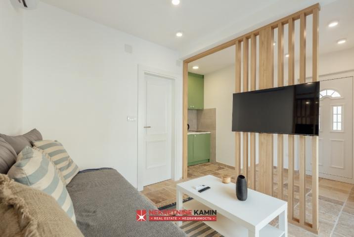 Rijetka prilika na prvoj liniji mora: dvosoban apartman sa gostinskom jedinicom, 