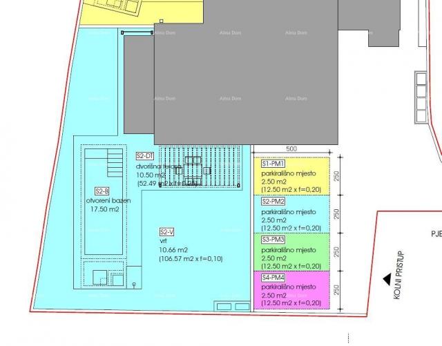 Apartment Sale of a luxurious duplex apartment with a pool, Tar! S2