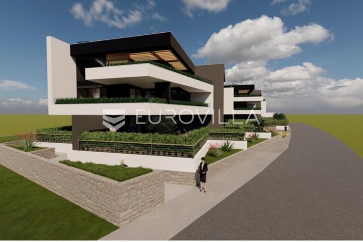 Zadar, Nin, građevinsko zemljište s projektom na izvrsnoj lokaciji
