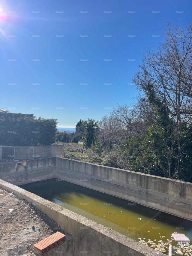 Haus Zu verkaufen: Haus mit Pool und Meerblick – ruhiges Dorf Raša