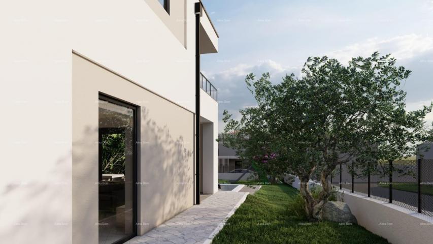 House GALIŽANA - Modern house for sale with pool and sea view