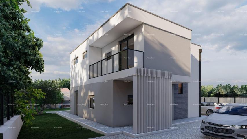 House GALIŽANA - Modern house for sale with pool and sea view