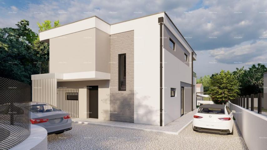 House GALIŽANA - Modern house for sale with pool and sea view