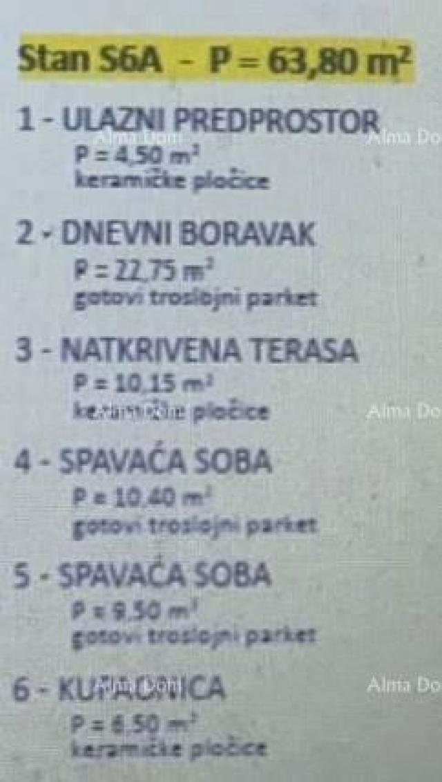 Stan Umag! Lovrečica – novogradnja na odličnoj lokaciji. 