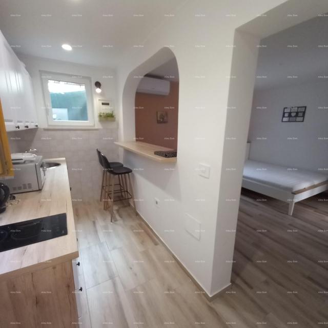 Kuća Prodaje se kuća sa 3 apartmana i dvorištem, blizu Pule. Pješčana uvala. 
