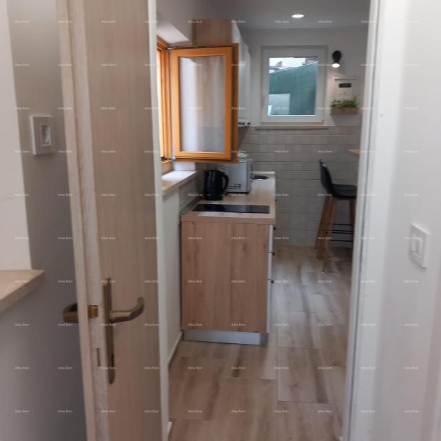 Kuća Prodaje se kuća sa 3 apartmana i dvorištem, blizu Pule. Pješčana uvala. 