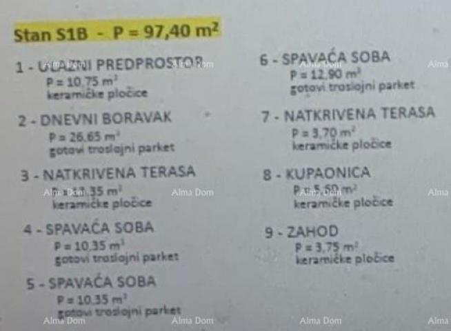 Stan Umag! Lovrečica – novogradnja na odličnoj lokaciji. 
