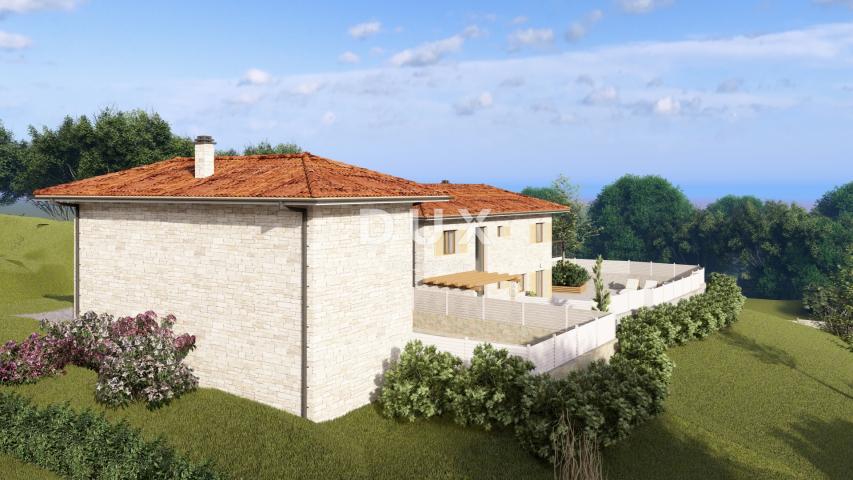 ISTRA, MOMJAN – Elegantne kamene kuće s impresivnim pogledom